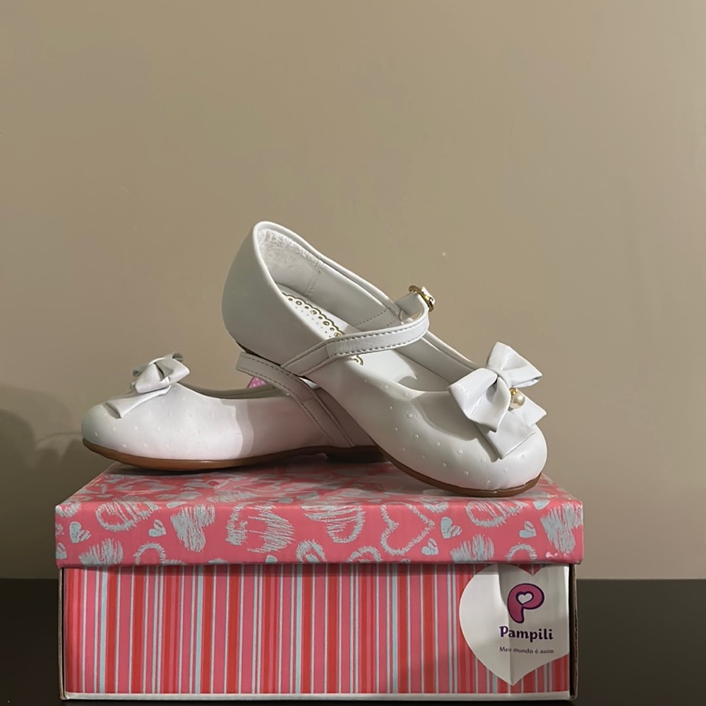 PAMPILI 510 ANGEL 10 WHITE DRESS SHOES